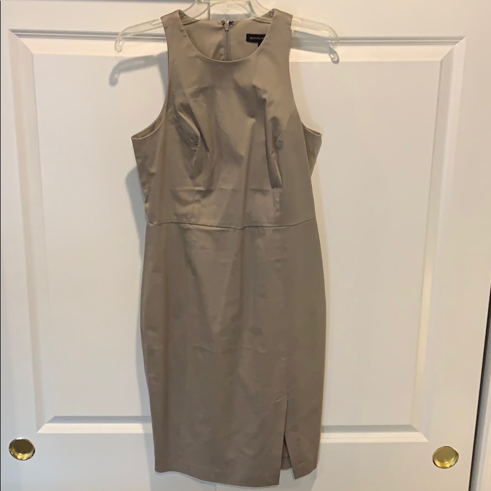 Banana Republic khaki dress